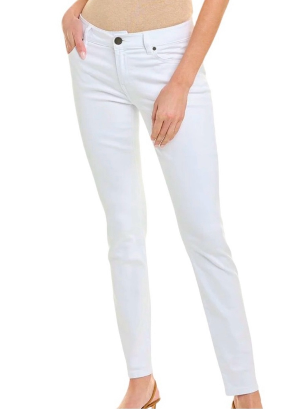 CAbi White Skinny Pants